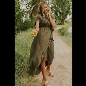 Roolee Taylor Jane wrap maxi